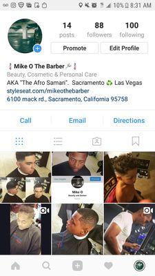 Check out more of my work on Instagram!! @mikeothebarber