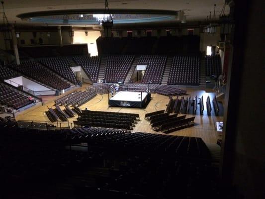 Amazing venue for pro wrestling