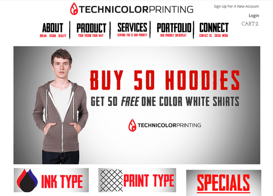 Technicolor Printing