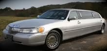 Sweetheart's Limousines 6 Passenger Platinum Lincoln Executive Series.