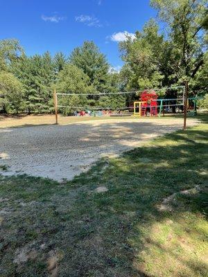 Volleyball court