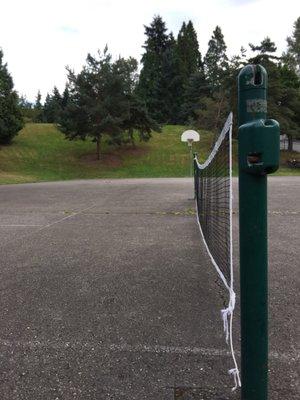 Pickleball court