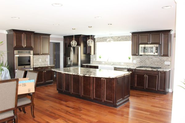 Custom kitchen and floors