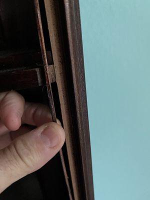 Broken China cabinet