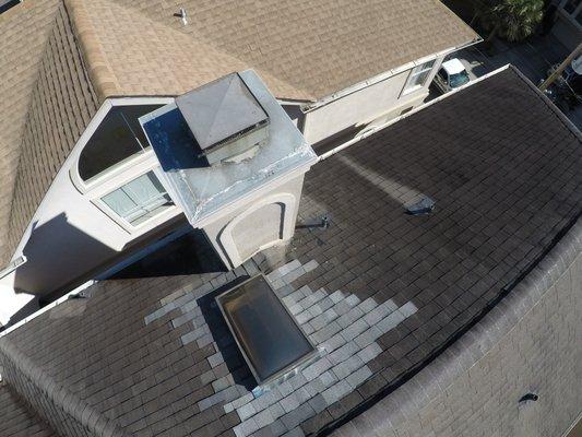 A thorough roof inspection can reveal  unknown or improper previous repairs