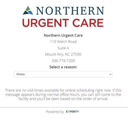 Northern Urgent Care | Mount Airy