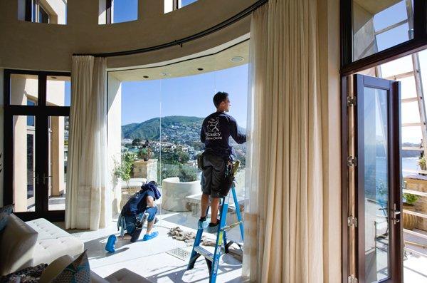 We can clean any size windows!