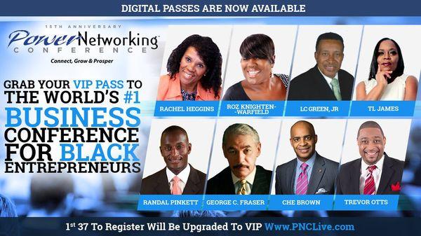 LC Green is a headliner on many of George Frazers Power Networking events