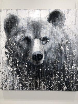 Grizzly painting