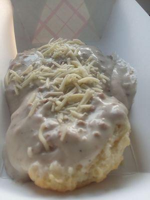 Biscuits and gravy!!!!!!!