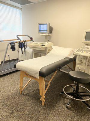 Cardiac testing room