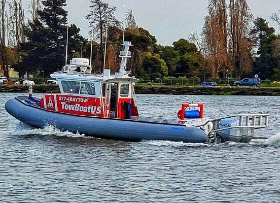 TowBoatUS Alameda headed home after helping some local boaters also get home.