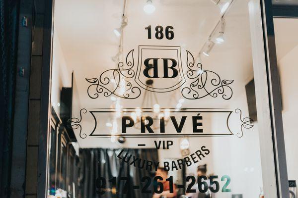 PRIVÉ Barber at 186 Mulberry Street - treat yourself to a luxury barber experience