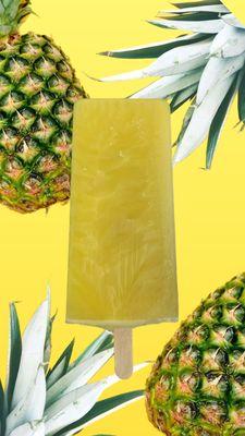 Pineapple popsicle