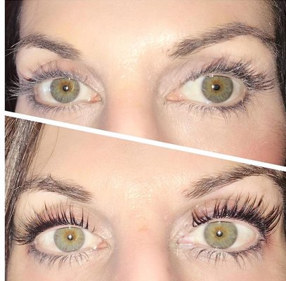 Eye lash lift