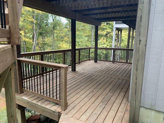 Deck install and repair