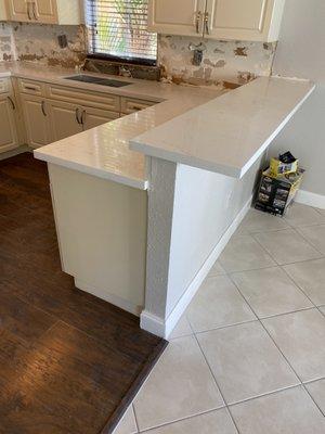 Granite countertop