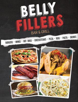 Front page of Menu