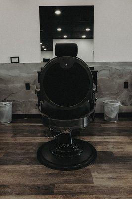 Come have a seat and one of our luxury barber chairs!