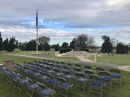 Afternoon ceremony for POW/MIA Recognition day