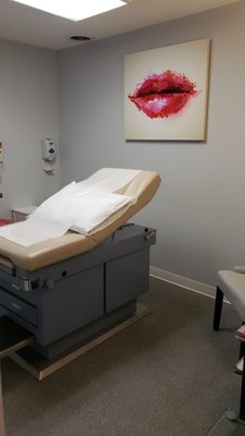 One of our many exam rooms.