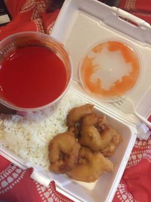 Sweet and sour shrimp