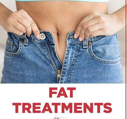 Fat reduction treatments take as little as 30 minute sessions. 6-12 treatment session packages available.