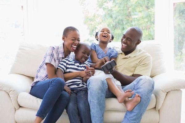 Upholstery Cleaning makes for a happy family.