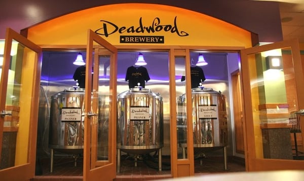 The Deadwood Brewery Tanks