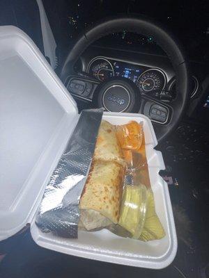 Chicken Burrito