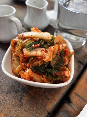 This kimchi was amazing!