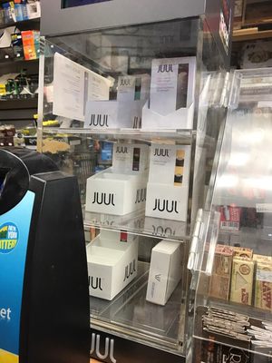 We have juul starter pack and all the flavors