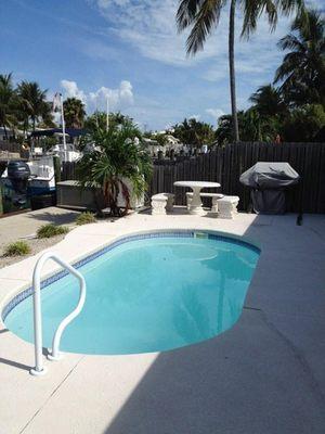 Casa Mar Azul 4 - Overlooking Pool and Waterway Canal.  Has a 38 foot dock.