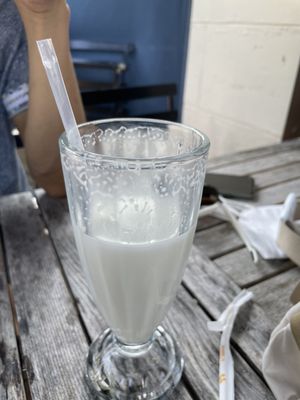 Yummy vanilla egg cream