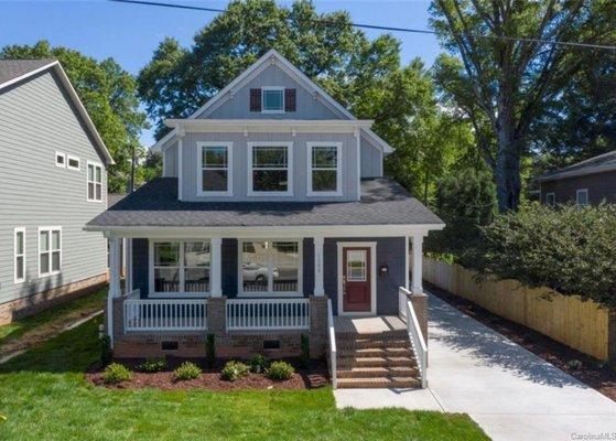 New home in NoDa, ready to move in!