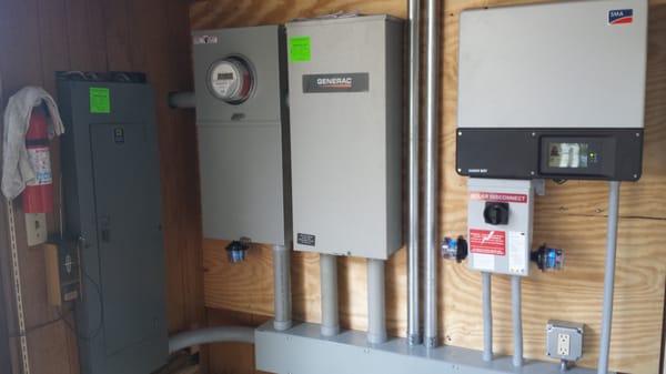 Solar PV and Home Stand-by Generator