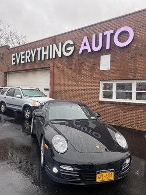 Everything auto can service high-end luxury cars, like Porsche, with our newest equipment and technology!