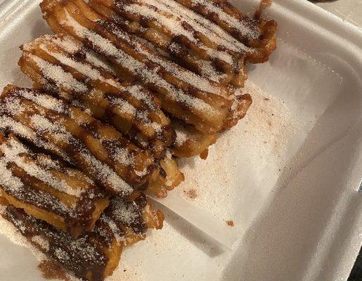 Churros with Nutella