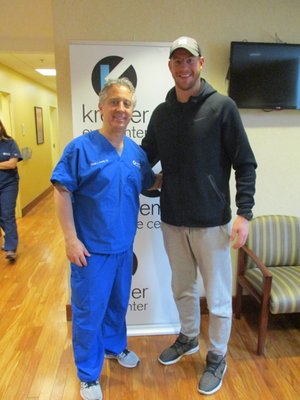 Carson Wentz had PRK surgery at Kremer in January of 2017!