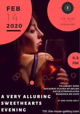 Valentine's Day WINE and Food ~ ALLURE!