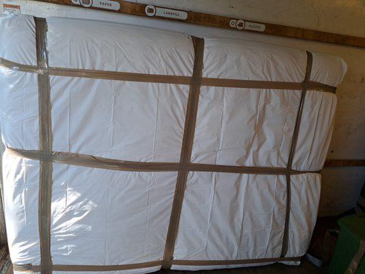 Mattress fully protected