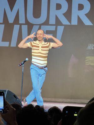 Creepy Murr dancing the night away.