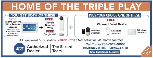 ADT Authorized Dealer - The Secure Team