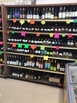 Wine selection