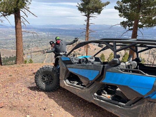 Experiencing Lake Tahoe from up above! You get to see everything! So beautiful!