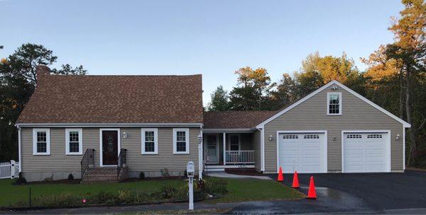 House addition of breezeway and garage!