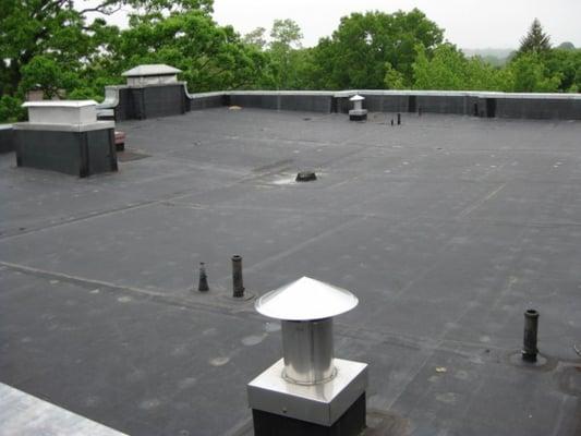 "Versico Roofing Systems" .060 fully adhered EPDM membrane system