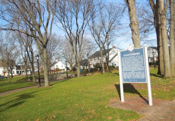 Glastonbury Historical Marker