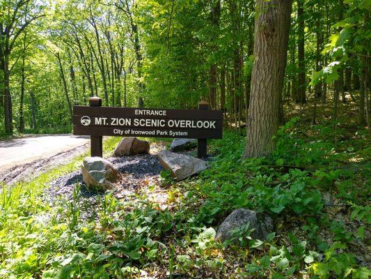 Mt. Zion in Ironwood Township is a must-see, breathtaking views toward Lake Superior. On a clear day you can see three of the Apostle Island