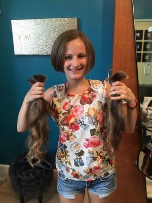 Hair donation!